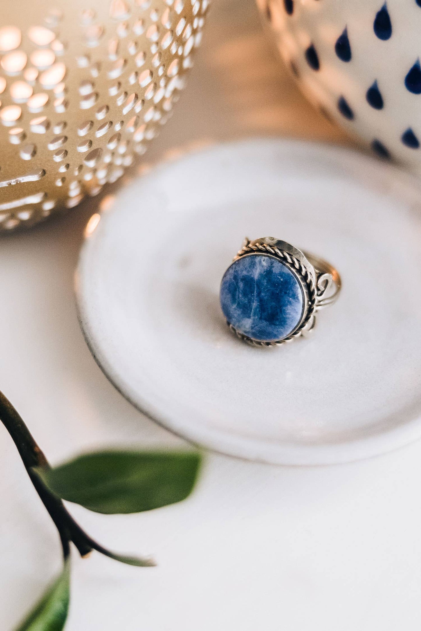 Ten Thousand Villages - Sodalite Ring