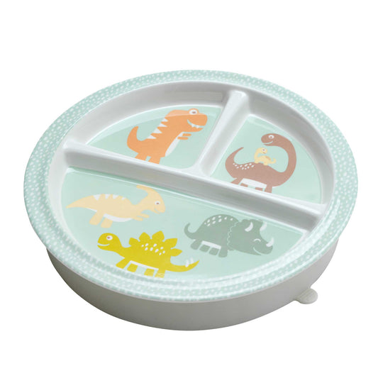 Sugarbooger by Ore’ Originals - Divided Suction Plate | Baby Dinosaur