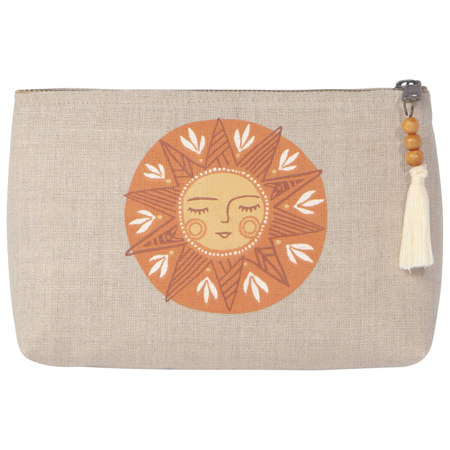 Danica Studio Soleil Linen Cosmetic Bag - Thumbnail 2