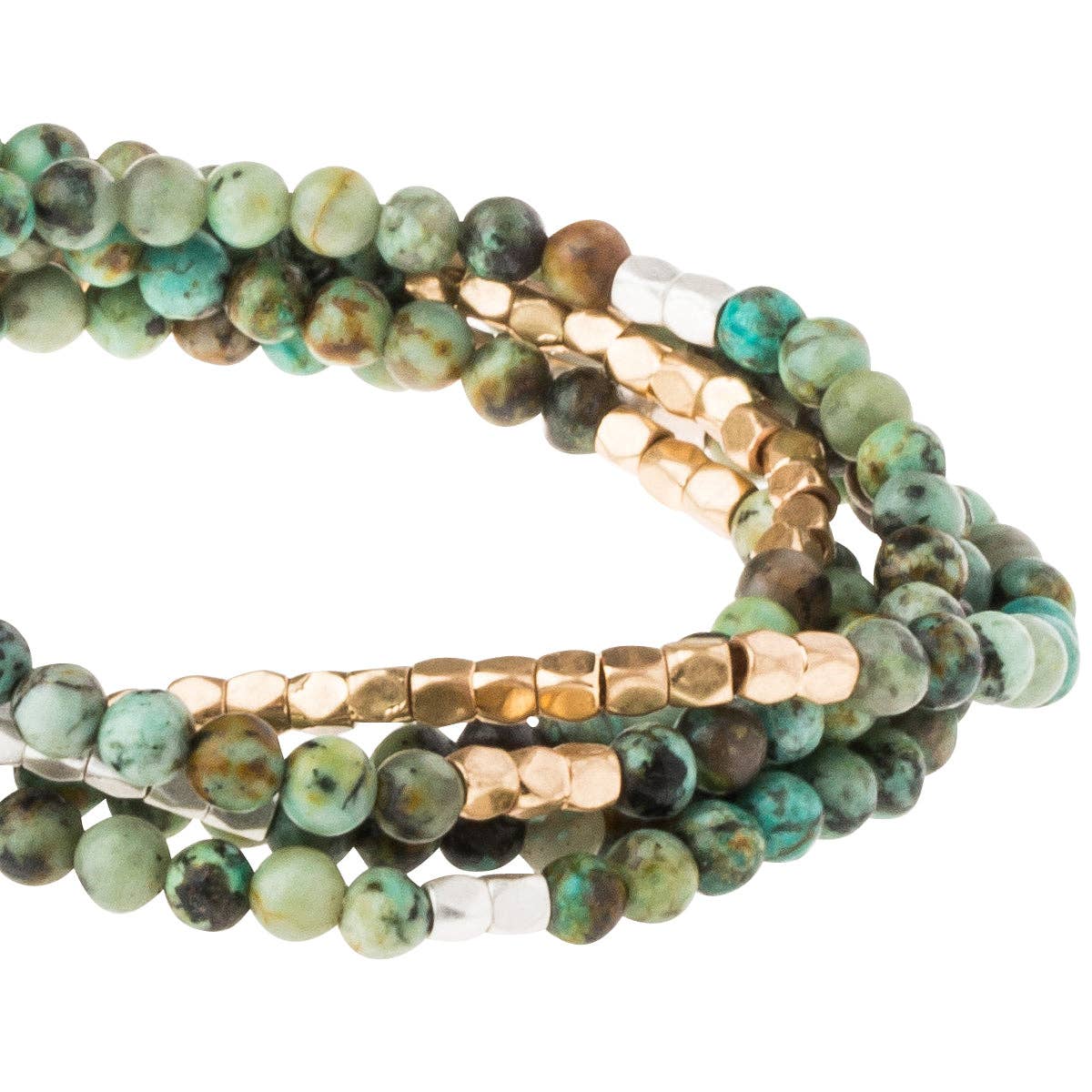 Scout Curated Wears - Stone Wrap: African Turquoise - Stone of Transformation