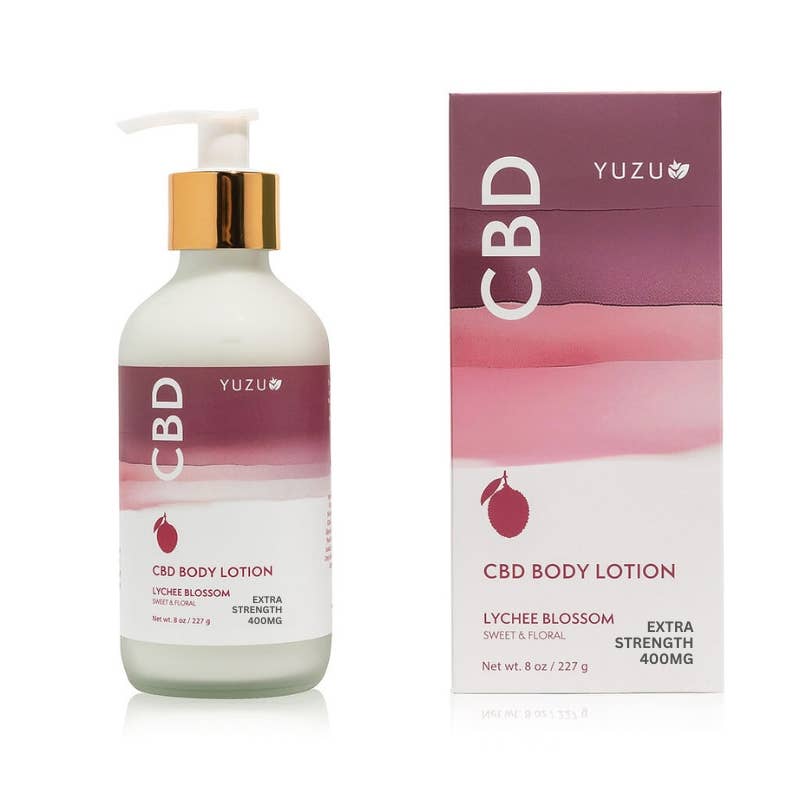 YUZU - CBD Body Lotion (Extra Strength 400mg)