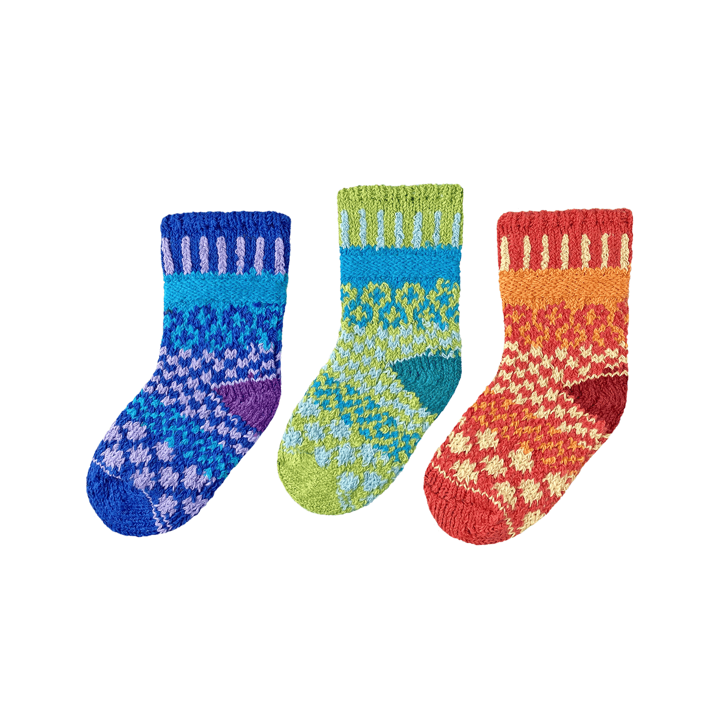 Solmate Socks - Prism Baby Socks | Baby USA Made Cozy Socks