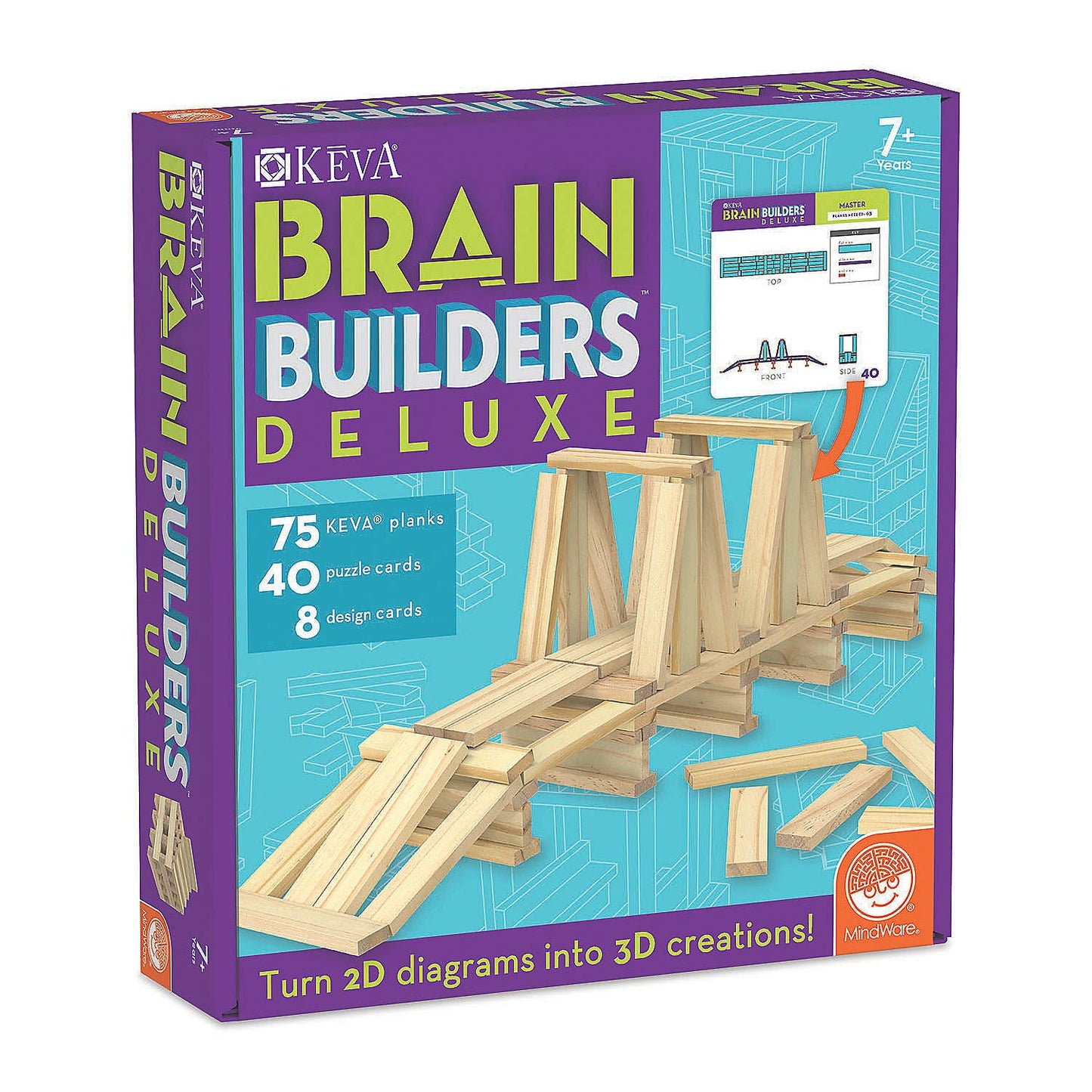 MindWare & Peaceable Kingdom - Keva: Brain Builders Deluxe