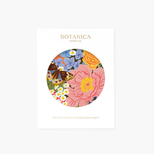 Botanica Paper Co. - GARDEN FLORA, GREETING CARD SET