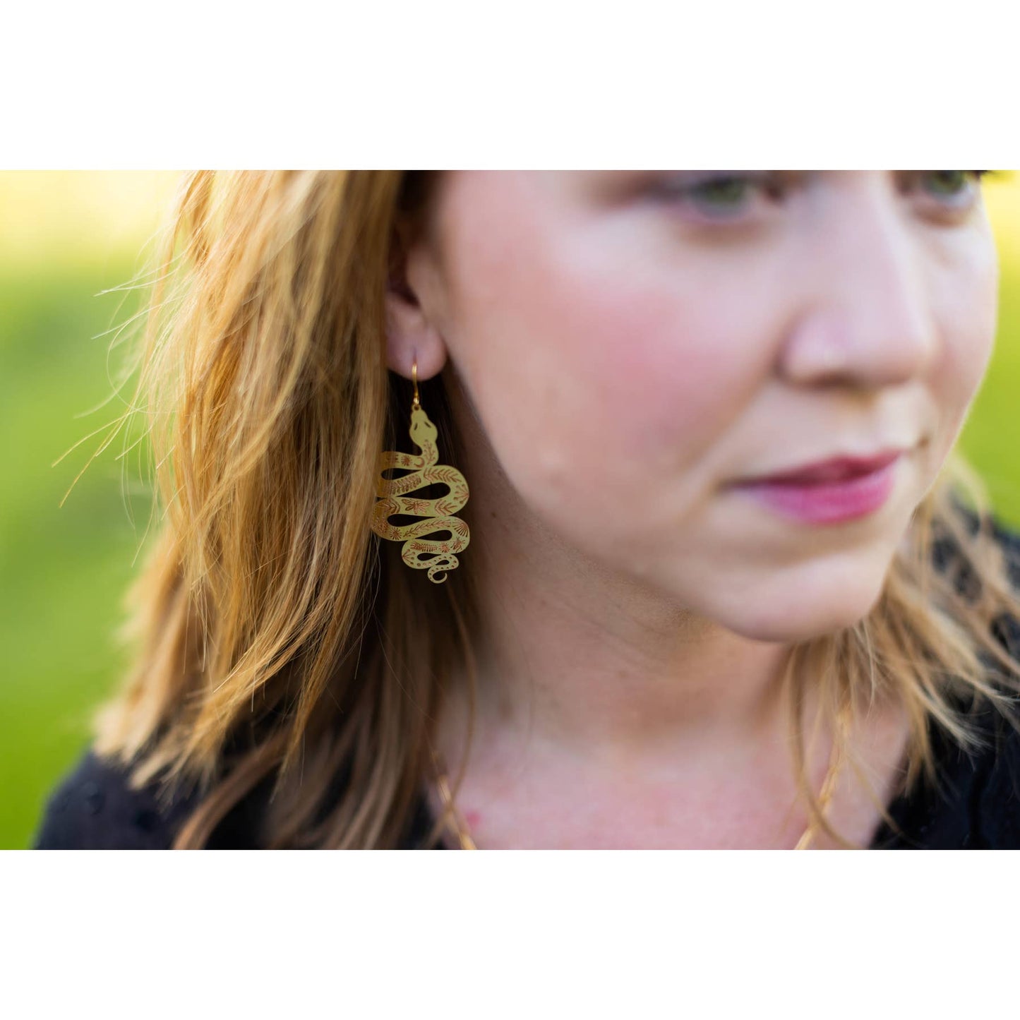 Mind's Eye Design - Garden Snake Earrings