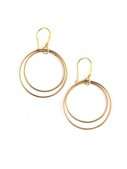 Fair Anita - Double Moon Earrings