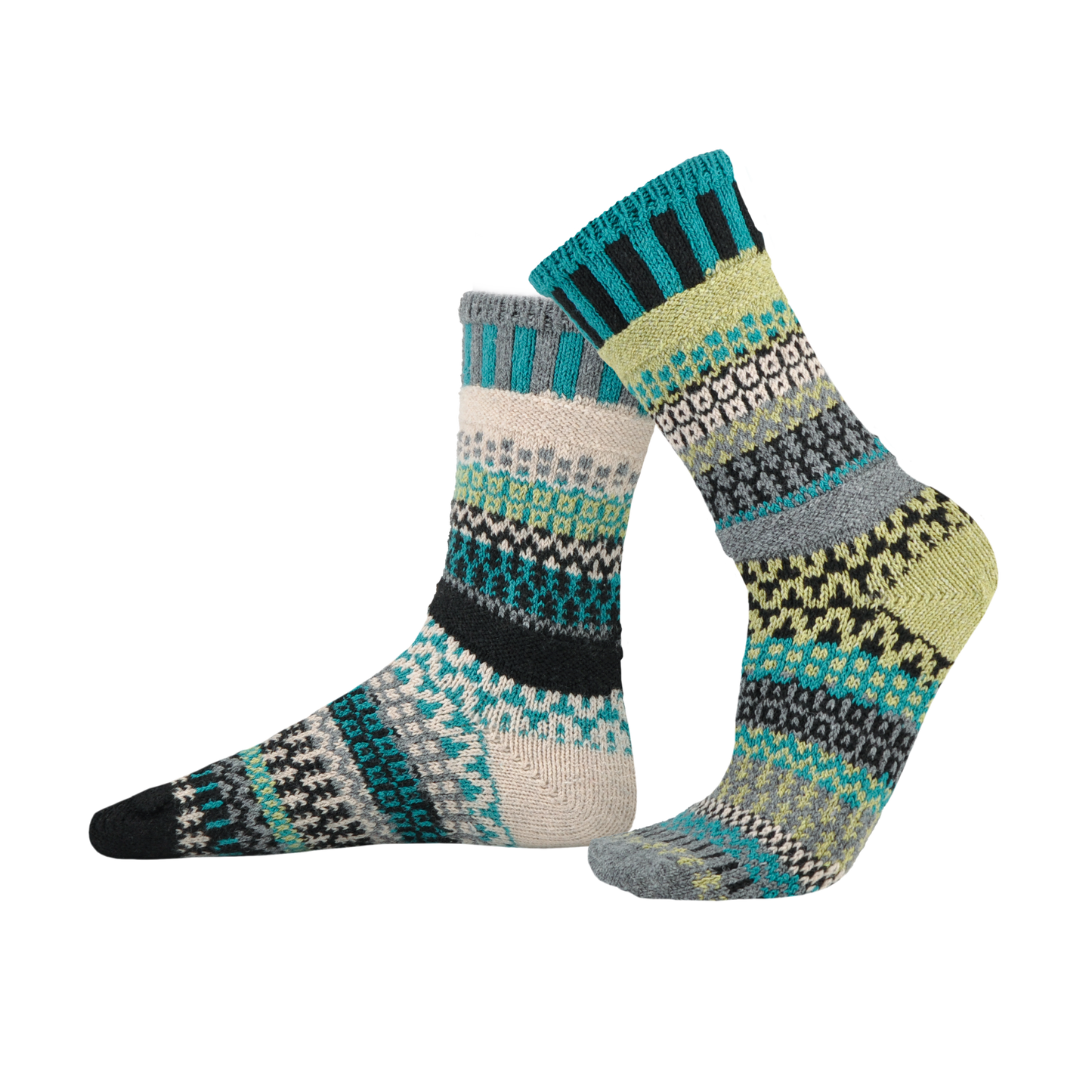 Solmate Socks - Spruce Wool Socks | USA Made Sustainable Mismatched Socks