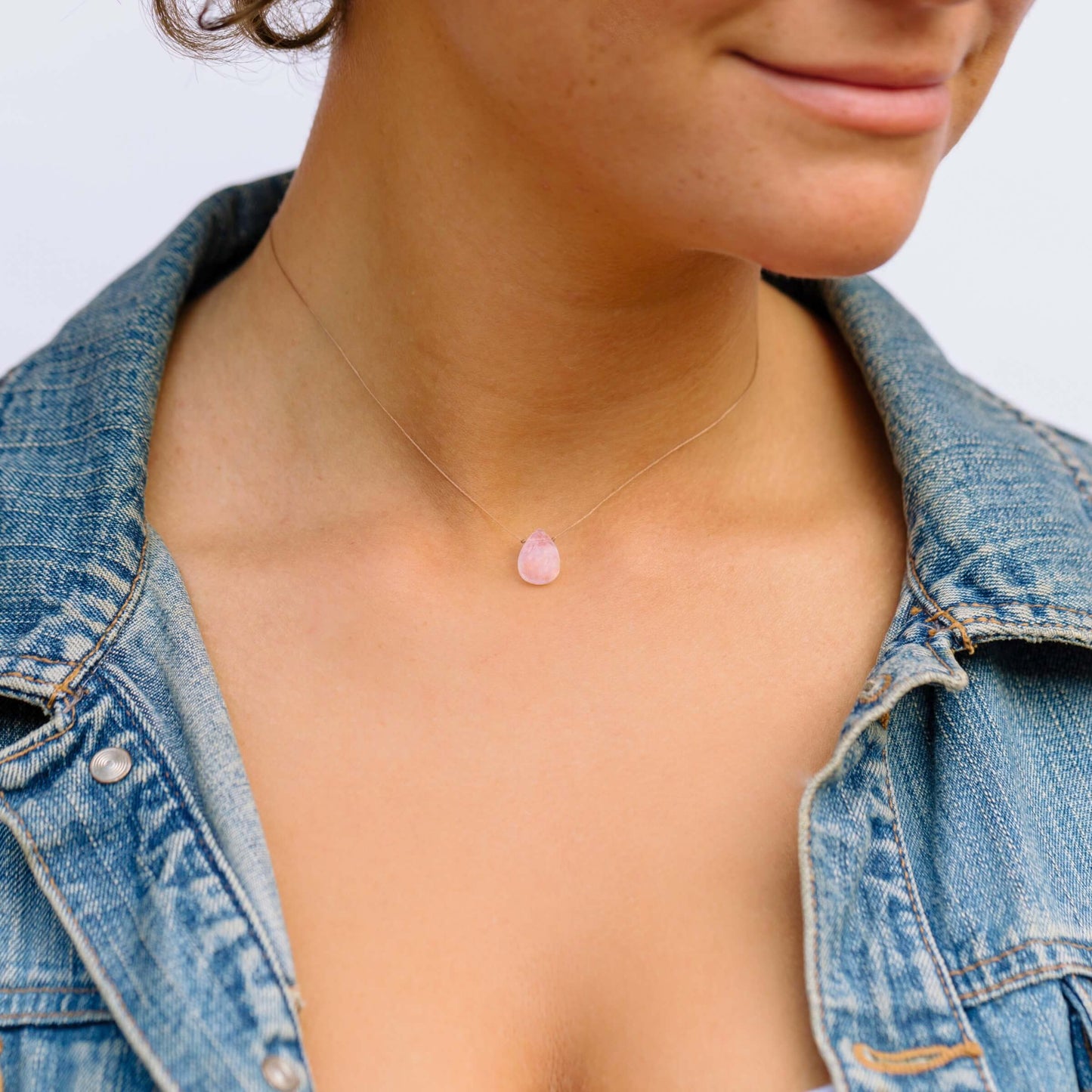 SoulKu - Rose Quartz Soul-Full of Light Necklace for Love