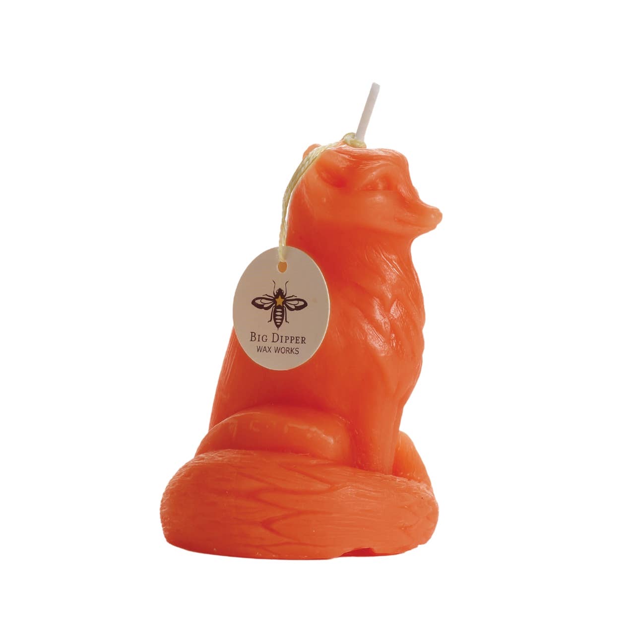 Big Dipper Wax Works - Fox Candle – 100% Pure Beeswax – Hand-Sculpted