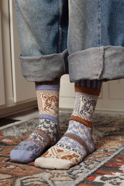 Solmate Socks - Cat Crew Socks USA Made Giveback Socks for Pet Rescue 