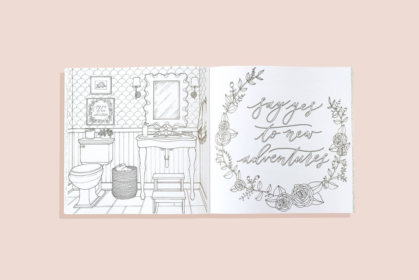 Paige Tate & Co. - Color At Home- A Young House Love Adult Coloring Book