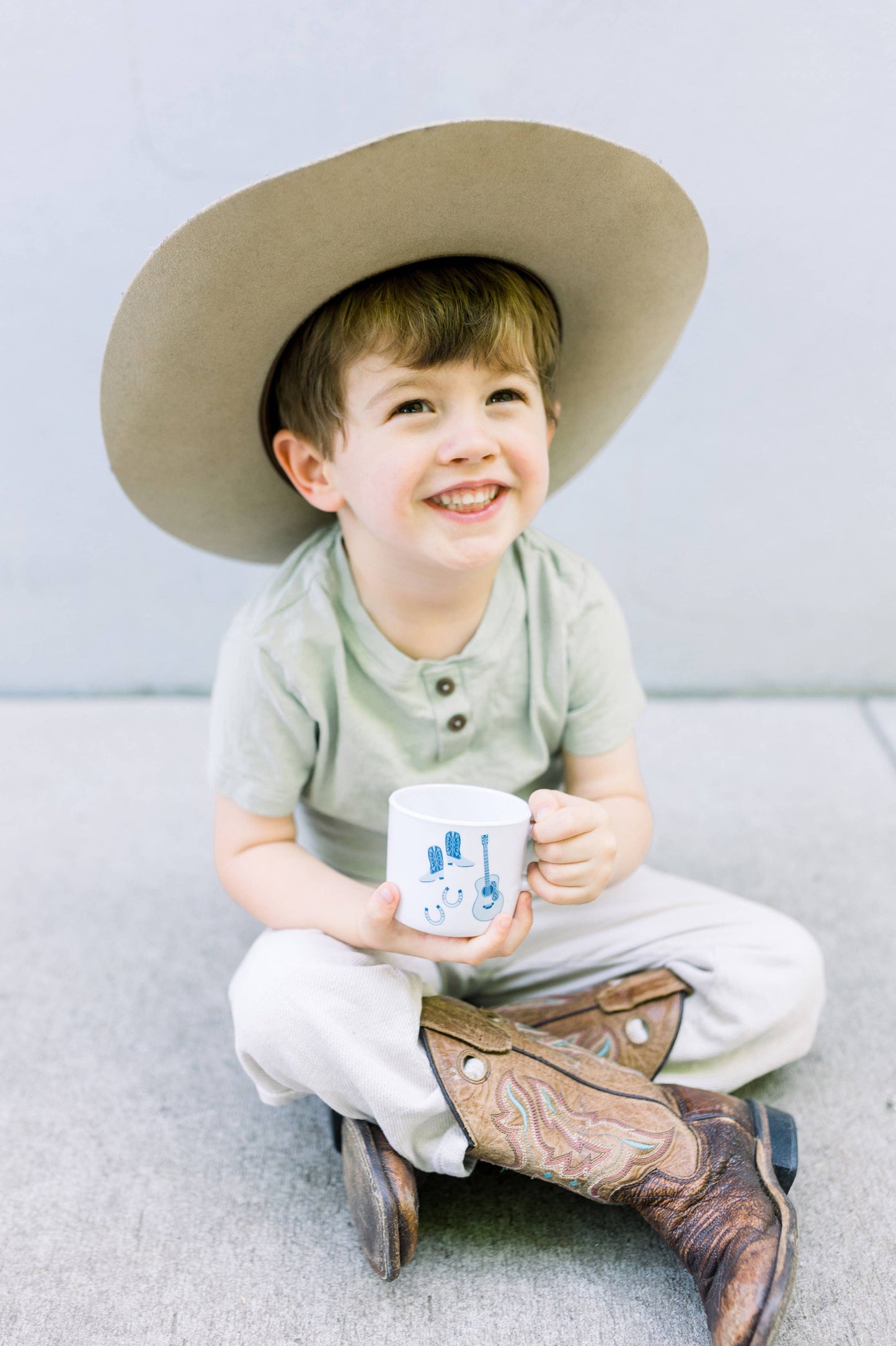 Helmsie - Cowboy Two of a Kind Cup Set