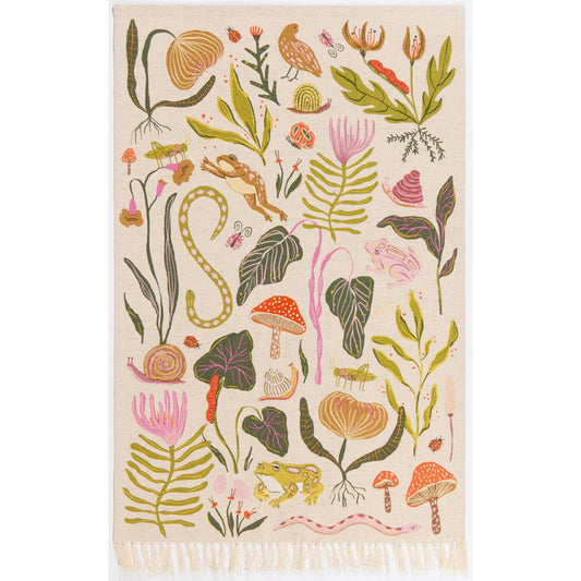 Danica Studio - Gardenland Embroidered Dishtowel