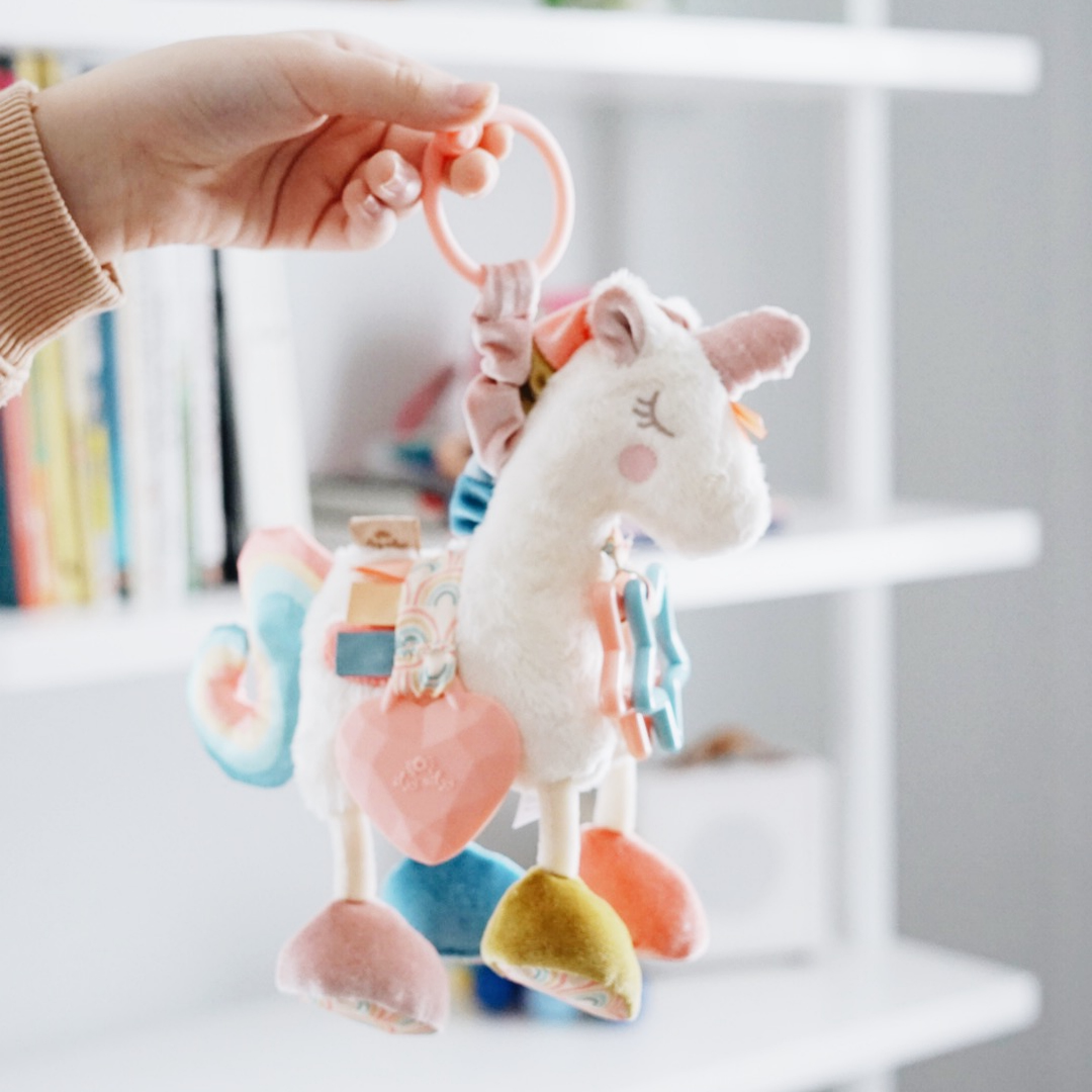Itzy Ritzy - Itzy Friends Link & Love™ Activity Plush with Teether Toy