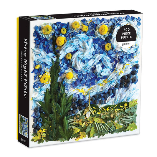 Chronicle Books - Starry Night Petals 500 Piece Puzzle
