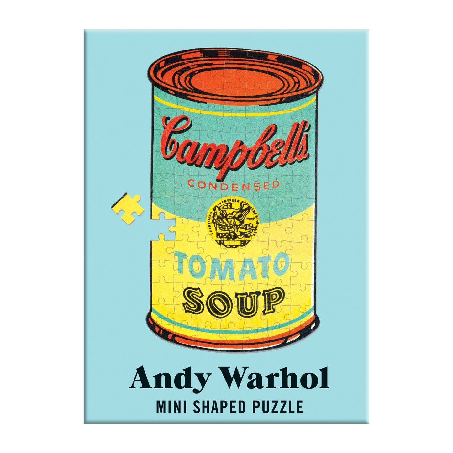 Chronicle Books - Andy Warhol Campbell's Soup 100 Piece Mini Shaped Puzzle