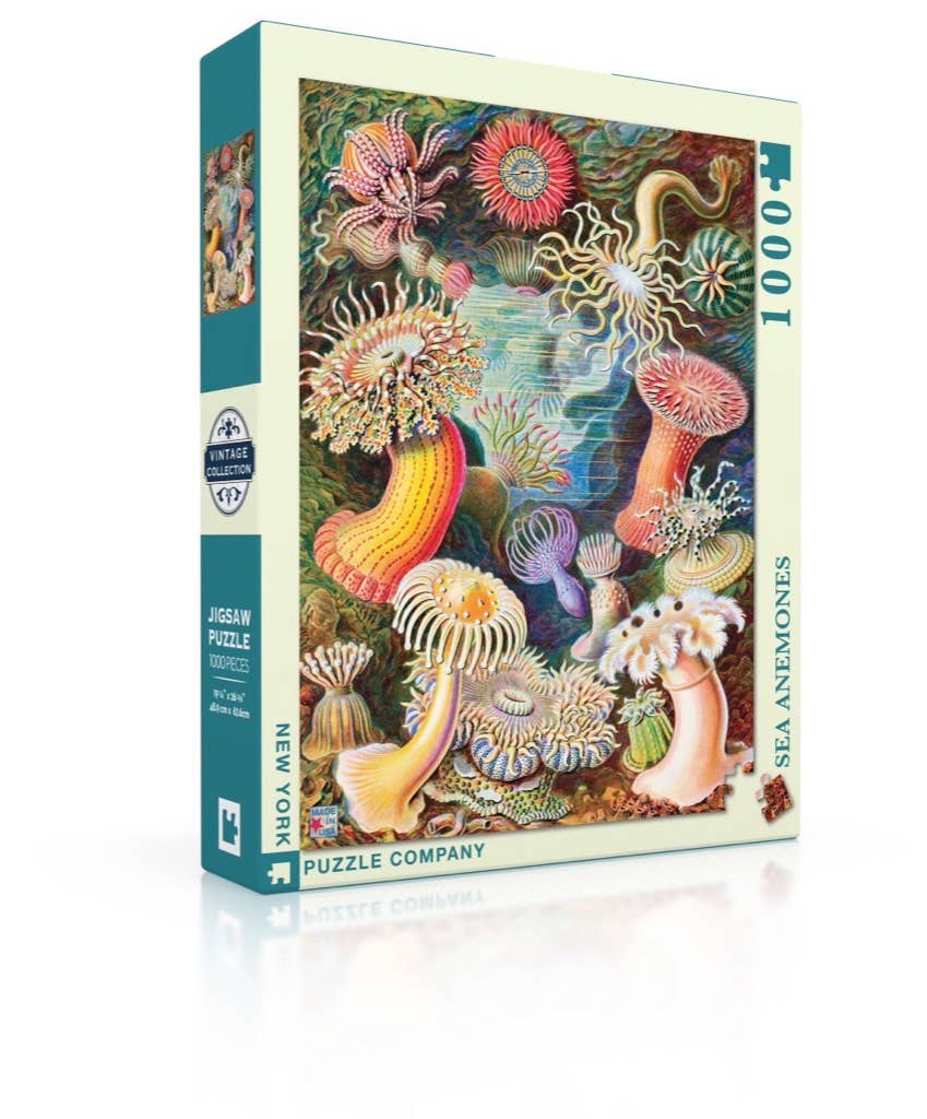 New York Puzzle Company - Sea Anemones - 1000 Piece Jigsaw Puzzle