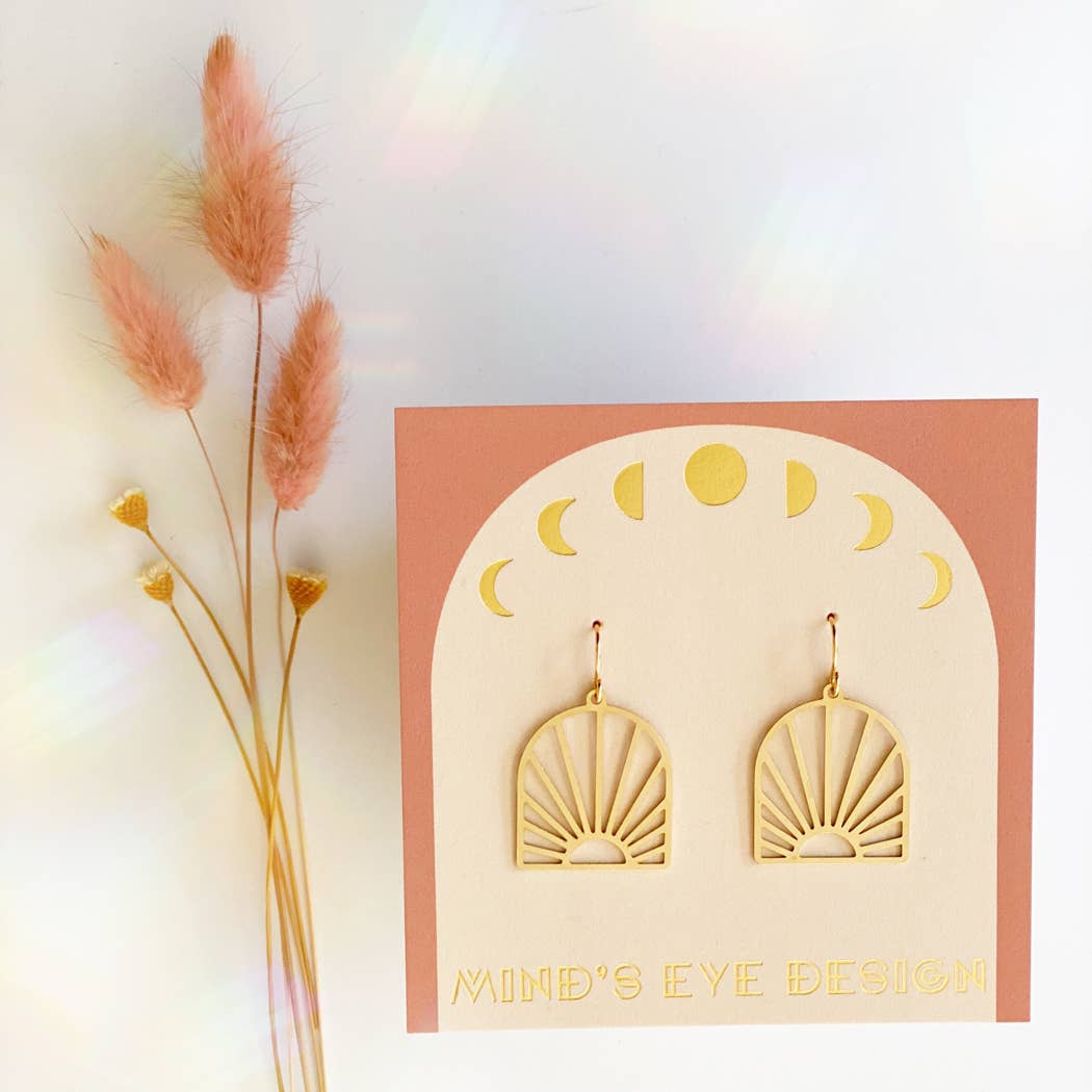 Mind's Eye Design - Sunset Earrings