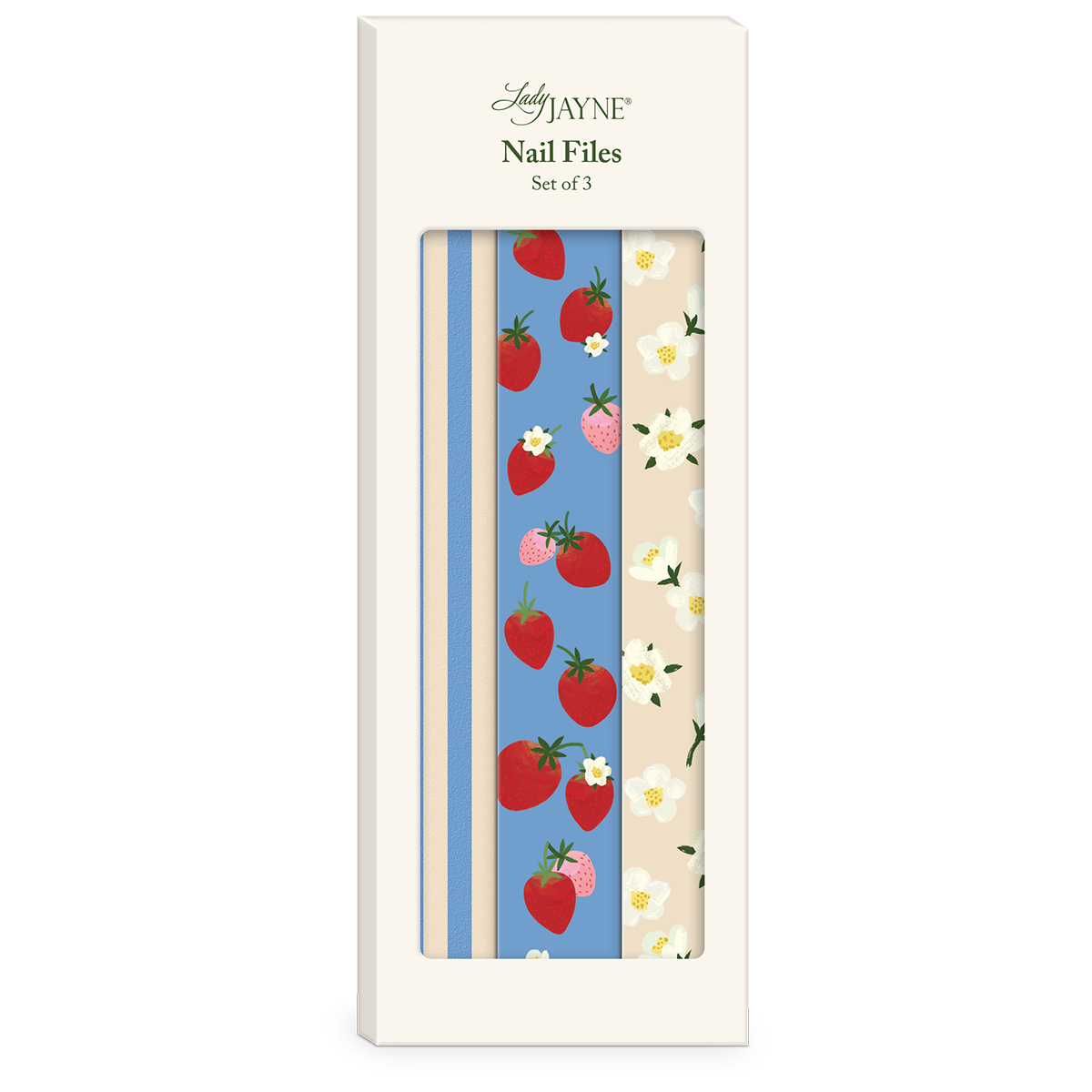 Lady Jayne - FRUIT AND FLEUR STRAWBERRIES NAIL FILE