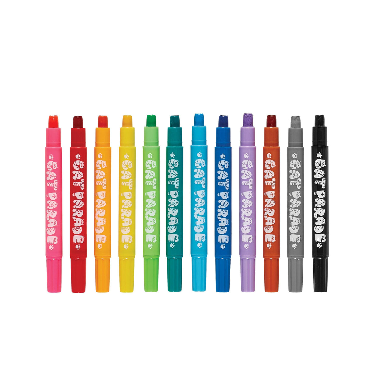 OOLY - Cat Parade Twist-Up Watercolor Gel Crayons - Set of 12