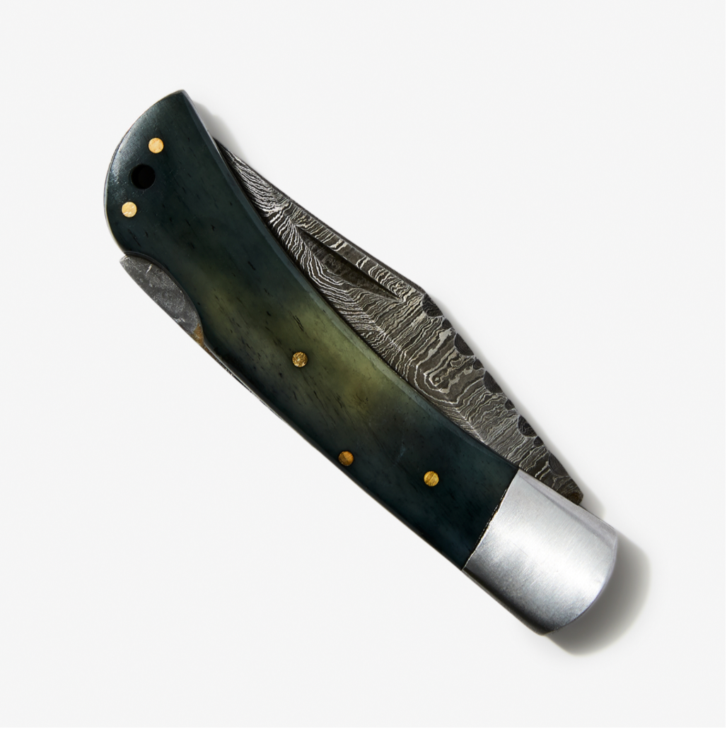 Titan International - TF-029 Dyed Bone Folding Knife