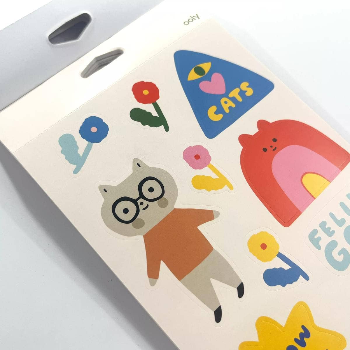 OOLY - Stickiville A Whole Lotta Sticker Book - Dress Up Cats