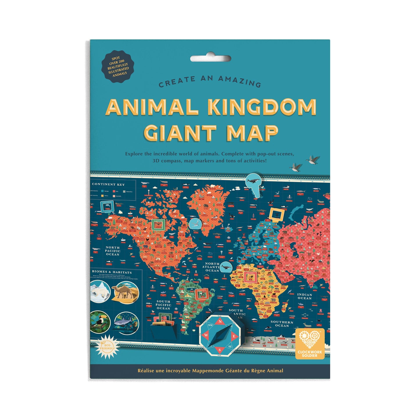 Clockwork Soldier - USA - Create An Amazing Animal Kingdom Giant Map