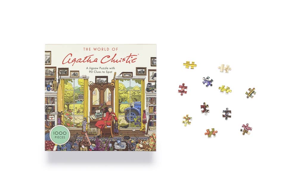 Chronicle Books - World of Agatha Christie 1000 Piece Puzzle