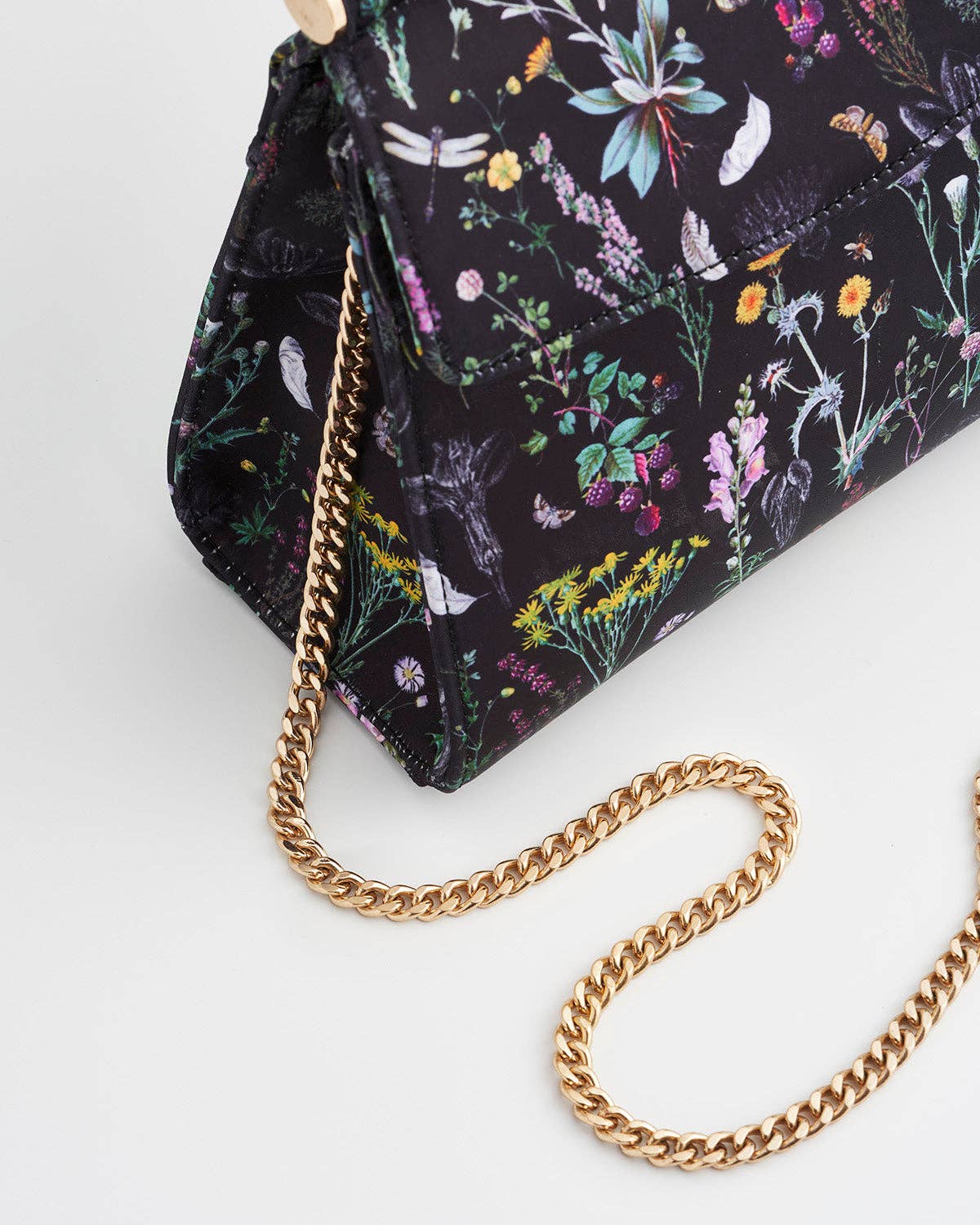 Fable England - Wilderness Black Mini Top Handle Tote