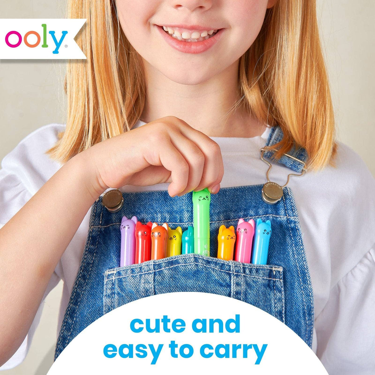 OOLY - Cat Parade Twist-Up Watercolor Gel Crayons - Set of 12