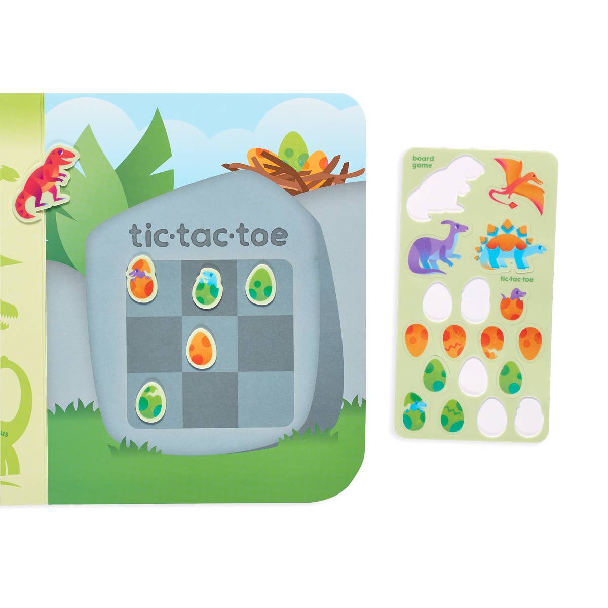 OOLY - Play Again!: Reusable Sticker Fun - Daring Dinos.