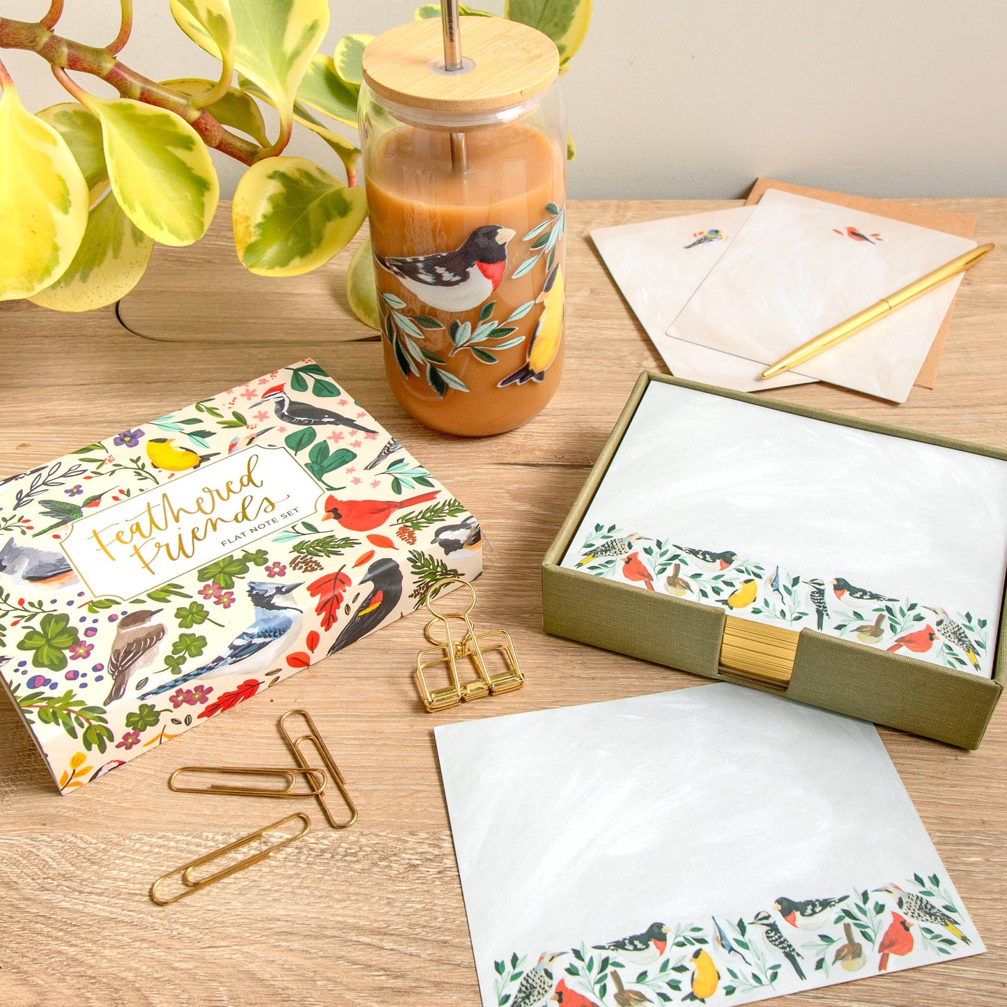 1canoe2 | One Canoe Two Paper Co. - Feathered Friends Birds Desk Jotter