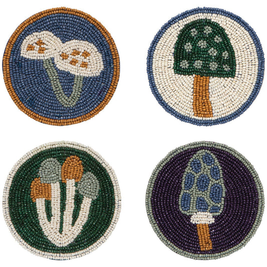Danica Studio - Wildgrove Beaded Coasters Set of 4