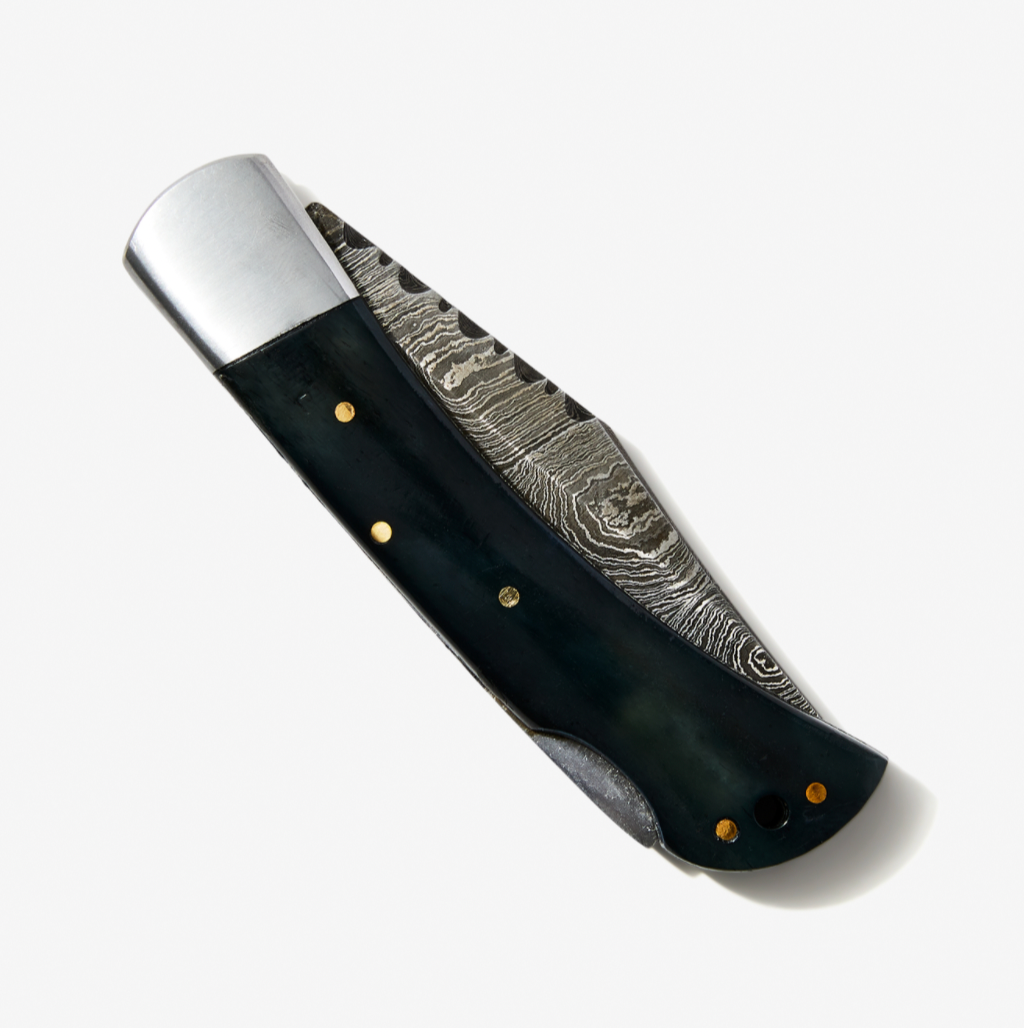 Titan International - TF-029 Dyed Bone Folding Knife