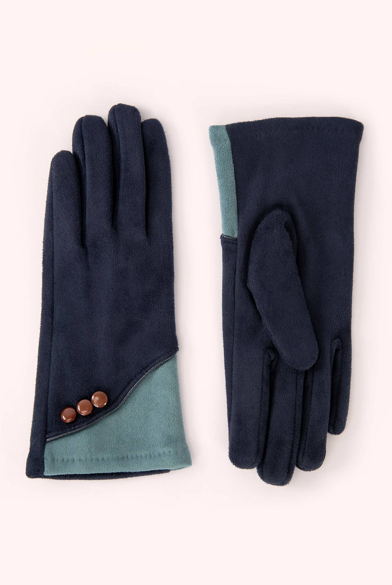 Powder Design inc - US - Rowan Gloves - Navy & Ice