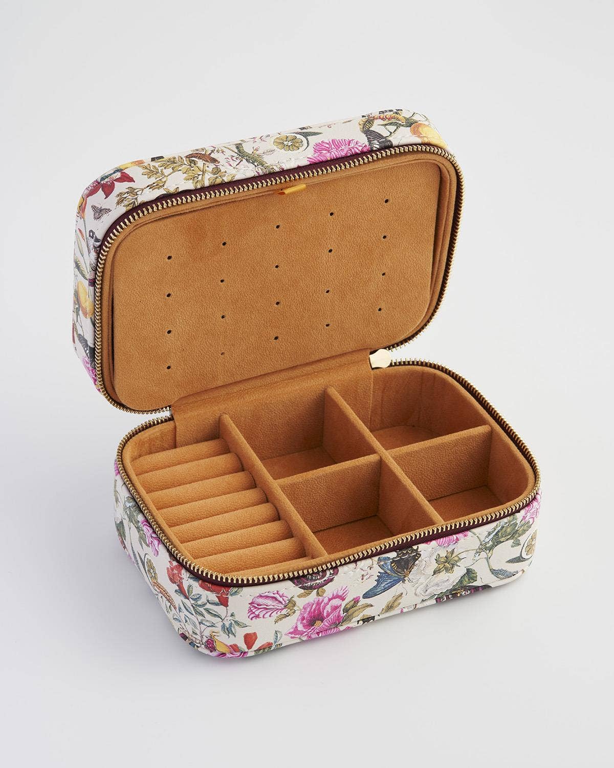 Fable England - FABLE Floral Engravings Large Printed Jewelry Box