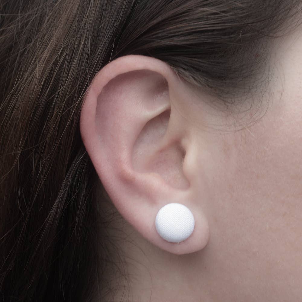 Rachel O's - Space Unicorn Fabric Button Earrings