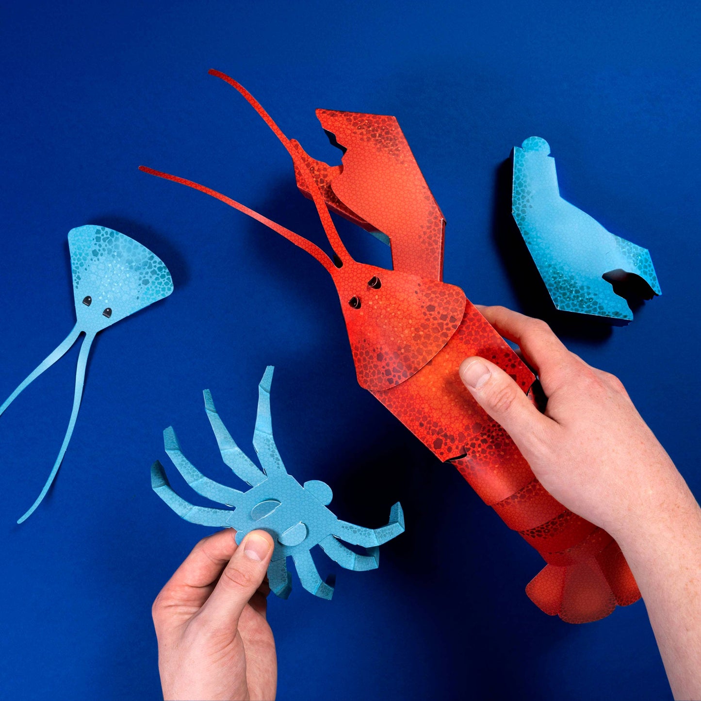 Clockwork Soldier - Make Your Own Loveable Lobster Paper Model Kit