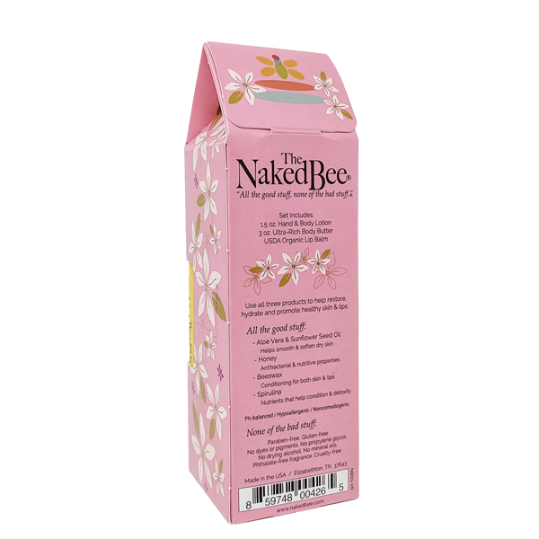 The Naked Bee - Vanilla, Rose & Honey Gift Collection