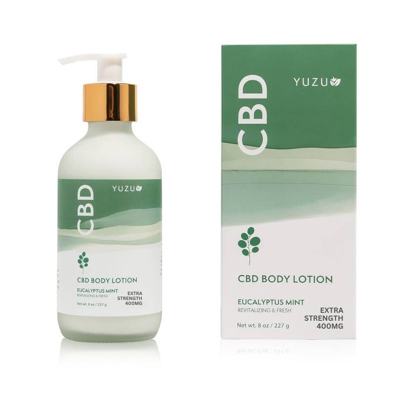 YUZU - CBD Body Lotion (Extra Strength 400mg)