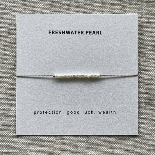 Soulsilk - Freshwater Pearl Bracelet- Wealth