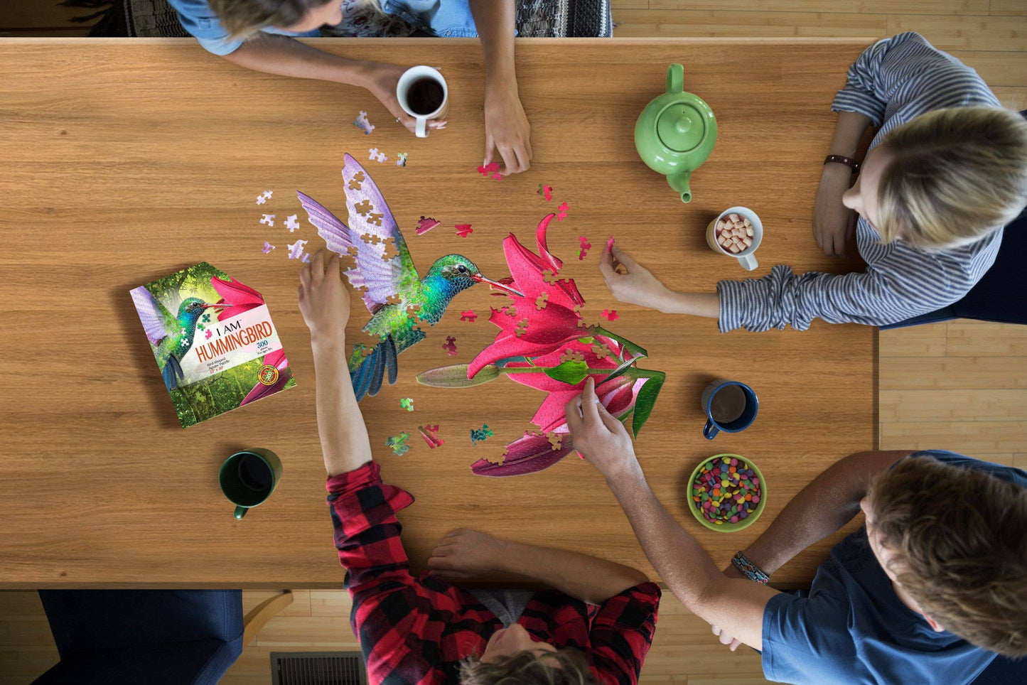 Madd Capp Games & Puzzles - I AM HUMMINGBIRD 300 piece jigsaw puzzle - 300