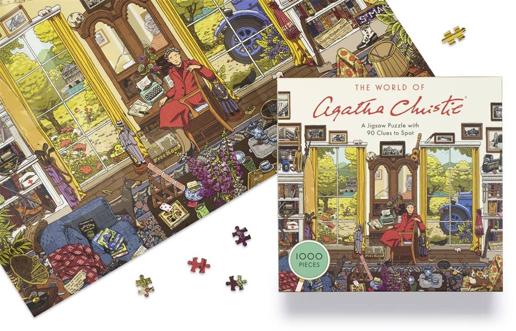 Chronicle Books - World of Agatha Christie 1000 Piece Puzzle