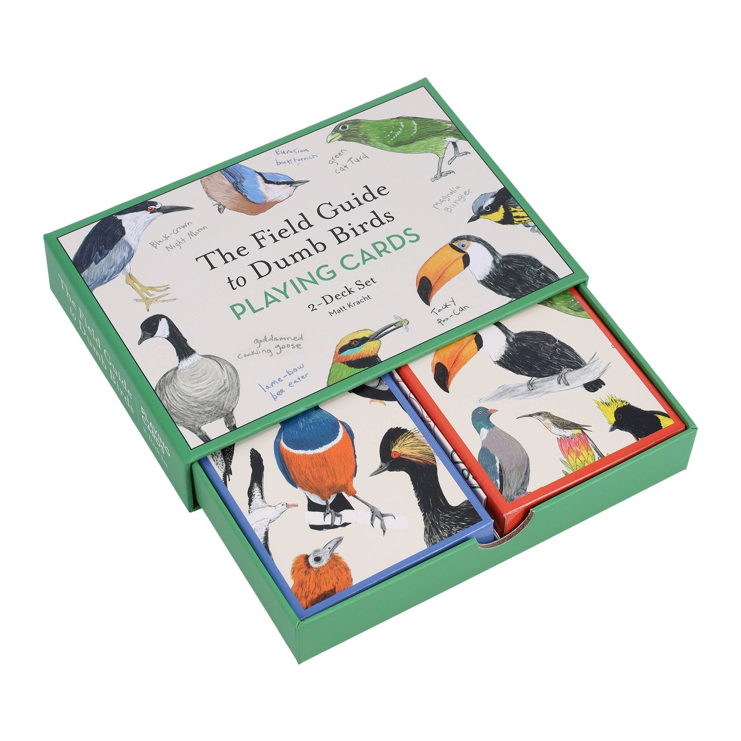 Chronicle Books - Field Guide to Dumb Birds Playing Cards