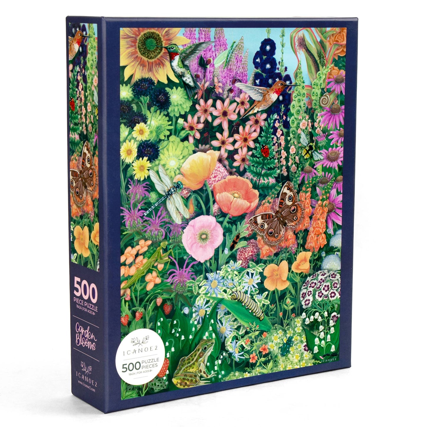 1canoe2 | One Canoe Two Paper Co. - Garden Blooms - 500 Piece Jigsaw Puzzle