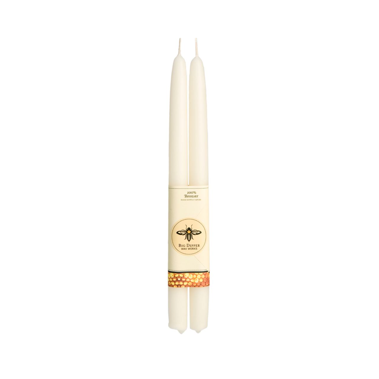 Big Dipper Wax Works - Taper Candles – 100% Pure Beeswax – Hand-Dipped