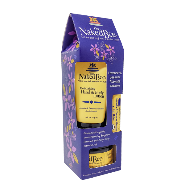 The Naked Bee - Lavender & Beeswax Absolute Gift Collection