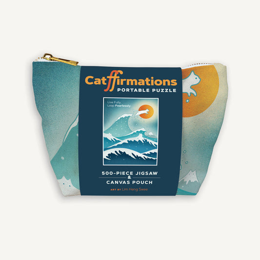 Chronicle Books - Catffirmations Portable Puzzle
