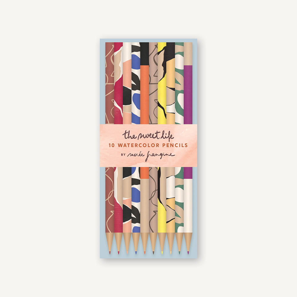 Chronicle Books - The Sweet Life Watercolor Pencils