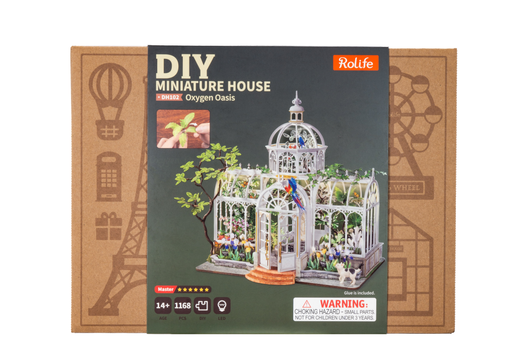 Robotime - DH102 Oxygen Oasis Rolife DIY Miniature House